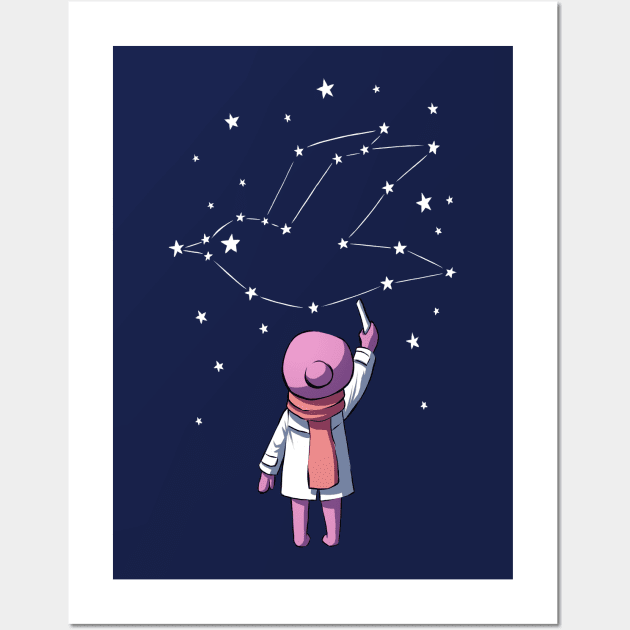 Constellation Wall Art by Freeminds